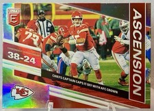 2021 Panini Donruss Elite Patrick Mahomes II Ascension HOLO #A12 Chiefs