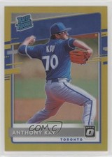 2020 Panini Donruss Optic Rated Rookies Gold Prizm 3/10 Anthony Kay #52 2p7