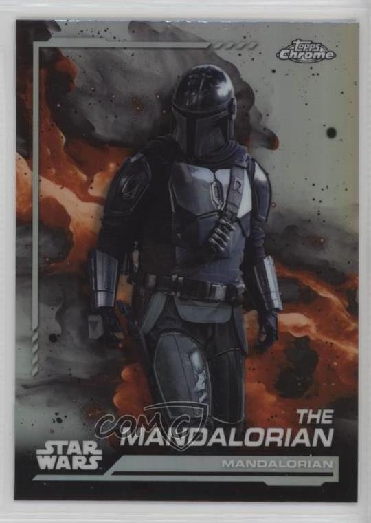 2024 Topps Chrome Star Wars Rainbow Refractor The Mandalorian #21 c6s