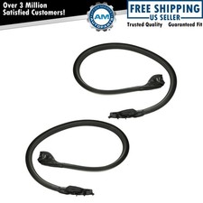 Roofrail Molded Rubber Weatherstrip Seals Set Pair For 73-77 Chevy El Camino