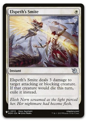 Elspeth's Smite #0013 (NM) List Reprints LIST LIST Magic MTG