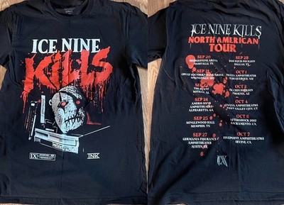 Ice Nine Kills North American Tour 2022 short sleeve 2 side shirt VK03443