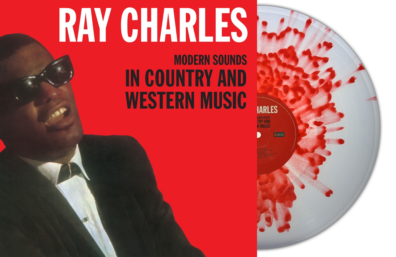 Charles Ray - Modern Sounds IN Country And Western Music (Clear/Red Splatter VI - Image 3