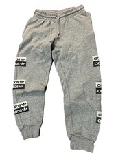RARE Vintage Adidas Sweatpants Mens S Woman s M Grey Joggers Relaxed 90s Y2K