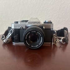 Olympus OMG 35mm Film Camera Vintage Japan w/ 50mm Lens UNTESTED