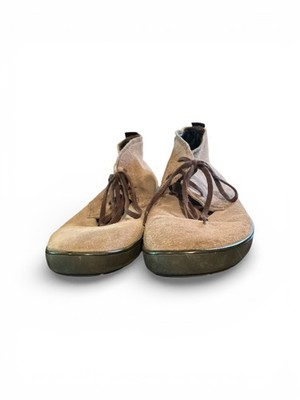 Men's Camel Colored Calvin Klein Sued Desert Boots Size 10