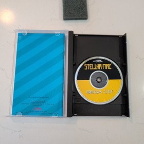 Stellar Fire Sega CD W/ Manual & Registration Card - Authentic, Tested & Working