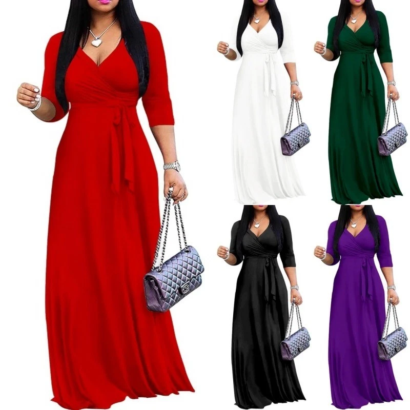 Plus Size Long Formal Dresses products for sale | eBay