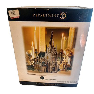 Dept 56 Christmas In The City Series Cathedral of St Nicholas Box Light 59248