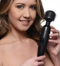 Wand Multi-Speed Travel Size Wand Powerful Massager Vibration Flexible Corded
