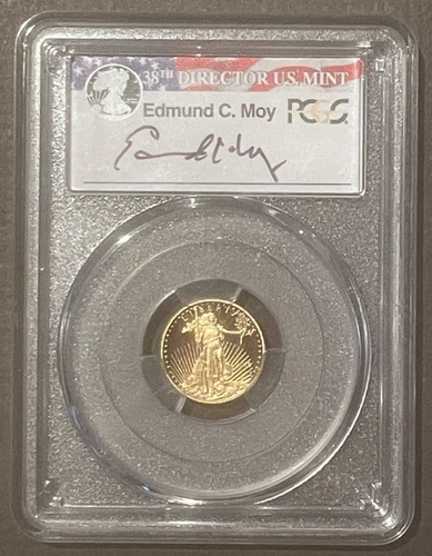 2016-W American Eagle $5 GOLD PCGS PR70 DCAM FS PROOF Coin 1/10 Oz. MOY : 10166