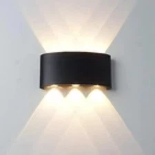 LED Wall Sconces Modern Indoor Outdoor Lamp, White Up Down Wall Mount Lights