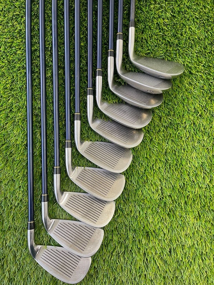 [Lefty / Mizuno] NOTUS SYNCHRO TURN ST-70 Iron Set 10pcs 3–9,P,F,S Carbon R - Image 3 of 4