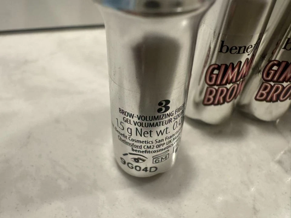 5 BENEFIT GIMME BROW + Volumizing Fiber Gel - Shade #3 0.05 oz /1.5 g each UNBOX - Image 2 of 2