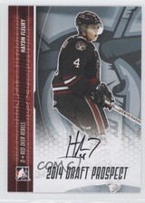 2014 ITG Draft Prospects Auto Silver Haydn Fleury #A-HF2 Auto 0f8