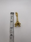 Classic Paris France Eiffel Tower Gold-Toned Souvenir Keychain — photo 3