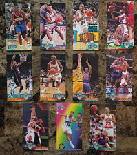 Fleer NBA Jam Session 1993-94 11-Card Lot Lindsey Hunter + John Starks