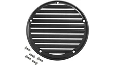 Joker Machine 5-Hole Derby Cover Finned Black/Silver Harley Davidson Softail