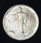 1990 American Silver Eagle 1 Oz .999 Fine Coin, No Reserve #311