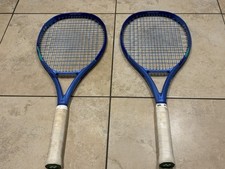 2 X Yonex Ezone 100 Blue Blast 2025 Grip Size 3. 6 Months Old In Good Condition
