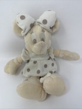 Walt Disney World White Minnie Mouse Bean Bag Plush Park Exclusive RARE NWT