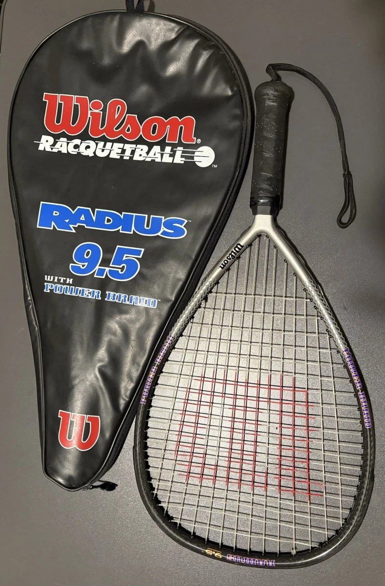 Lot De 2 Raquettes De Racquetball Vintage Wilson Speed Flex - Avec Balles