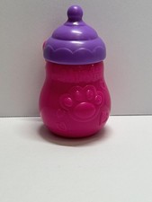Disney Minnie Mouse Pink Baby Bottle Toy Small Plastic Accessory Cute Kids