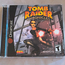 Eidos Tomb Raider Chronicles Dreamcast Action-Adventure Manual T NTSC-U/C 2000