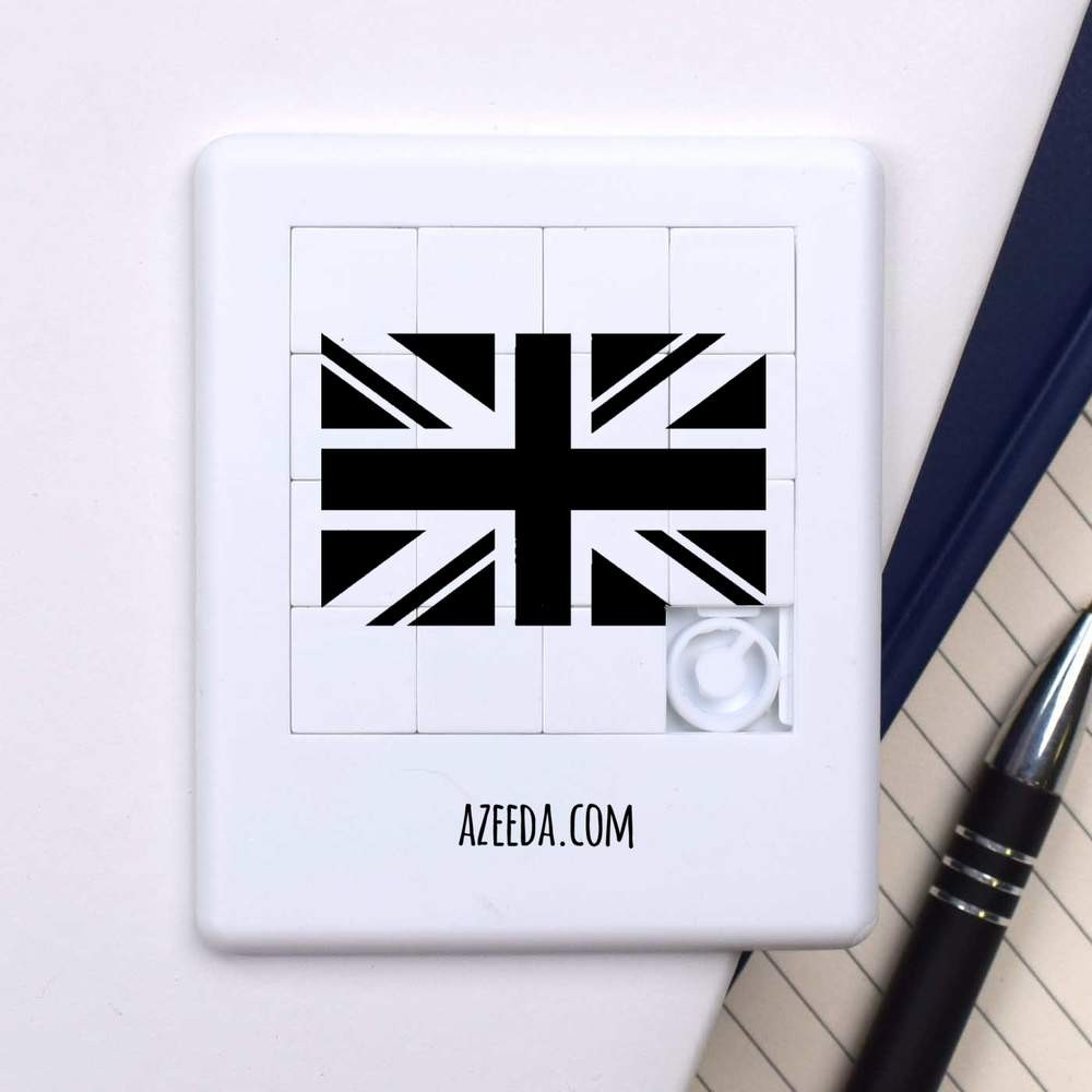 'Union Jack Minimalist' Sliding Puzzle (PZ00032187)