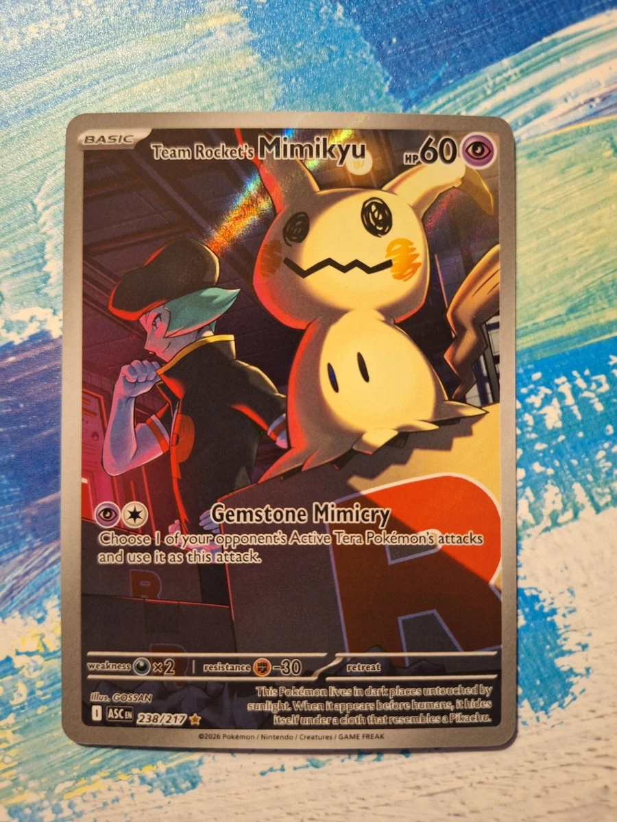 Team Rocket's Mimikyu Pokémon TCG Cards for sale | eBay