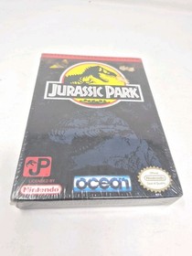 Jurassic Park - Nintendo Entertainment System NES- RARE- New H Seal - See Desc