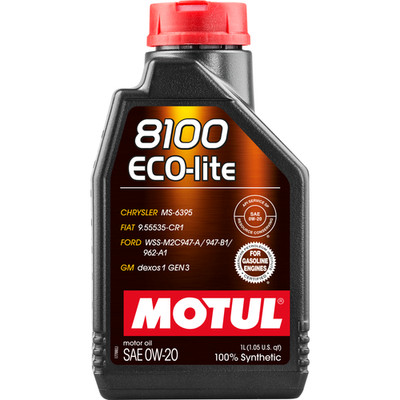 Motoröl MOTUL 8100 ECO-LITE 0W20 1L