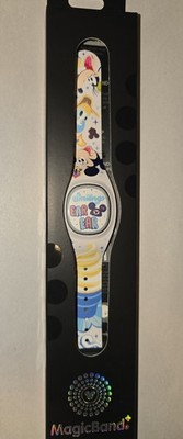 NEW 2026 Disney Park Magic Band Plus Smiling Ear Ear  Rides And Snack W/Cable