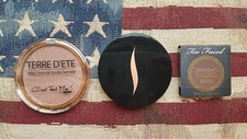 Bronzer trio: Too Faced Chocolate Soleil, Sephora Los Cabos & Miss Europe Ambre