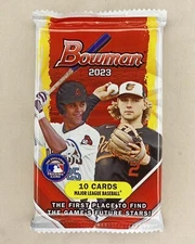 2023 Bowman w/ Chrome Guaranteed (Gold Ref Auto /50) Hot Pack