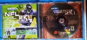 Sega Dreamcast  - World Series Baseball 2K1 - Case, Book & Game Disc