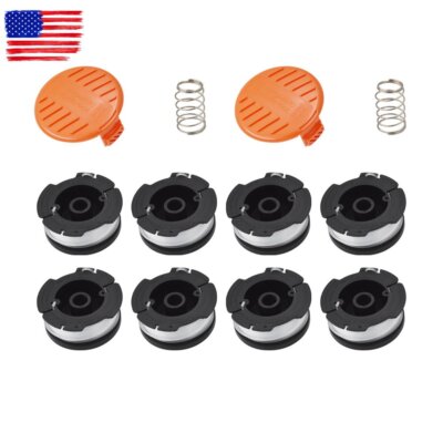 8PK String Trimmer Spool For Black And Decker CST2000 CST1100 30ft .065'' Line