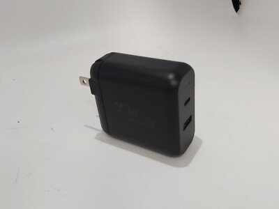 DUAL USB Travel Charger With QUICK CHARGE Type-C PD and QC 3.0 60W
