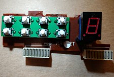 Tandberg 3001 3011 preset switch PCB. Board to help install all switches at once