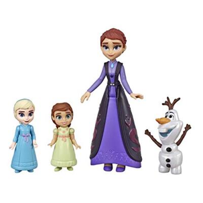 Disney Die Eiskönigin Familien-Set ELSA und Anna mit Königin Iduna und Olaf
