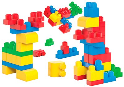 Mega Bloks First Builders Lots of Blocks 40 piece
