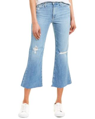 AG Adriano Goldschmied 290786 Women's Crop, 20 Years Haste Destructed, W27 L25.5