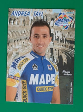 CYCLISME carte cycliste ANDREA TAFI équipe MAPEI Quick Step 2001