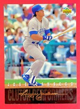 1993 Upper Deck Jose Canseco 'Clutch Performers' #R4 Baseball Texas Rangers