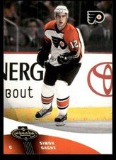 2000-01 Upper Deck Heroes #86 Simon Gagne Philadelphia Flyers Hockey Card