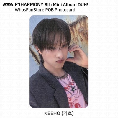 P1Harmony Keeho ギホ DUH! Target 特典 トレカ P1Harmony The 8th Mini Album DUH! WhosFanStore POB Photocard KPOP
