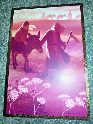 16 Hallmark Bethlehem Reise Weihnachten Karten & Umschlag Religiös Boxed Set Neu