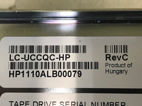 HP LTO5 FC INTERNAL Tape Drive 602101-001 LC-UCCQC-HP - Picture 4 of 4
