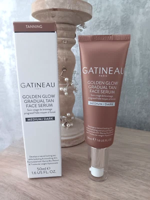 Gatineau Golden Glow Gradual Tan Face Serum Medium/ Dark 50ml New & Boxed