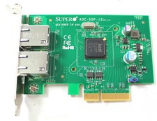 SuperMicro AOC-SG-i2 2x RJ-45 PCIe 2.0 x4 Low Profile